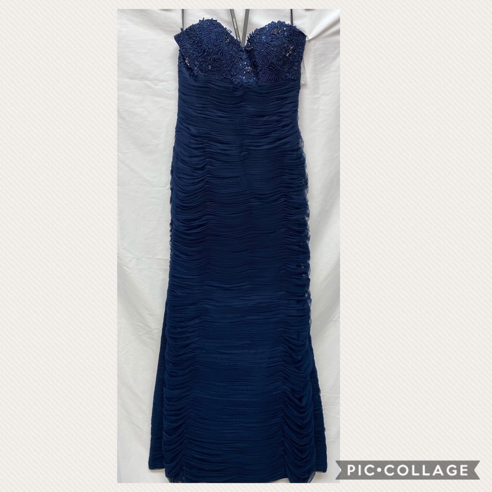 Jovani long two pc dress and top - Picture 4 of 9